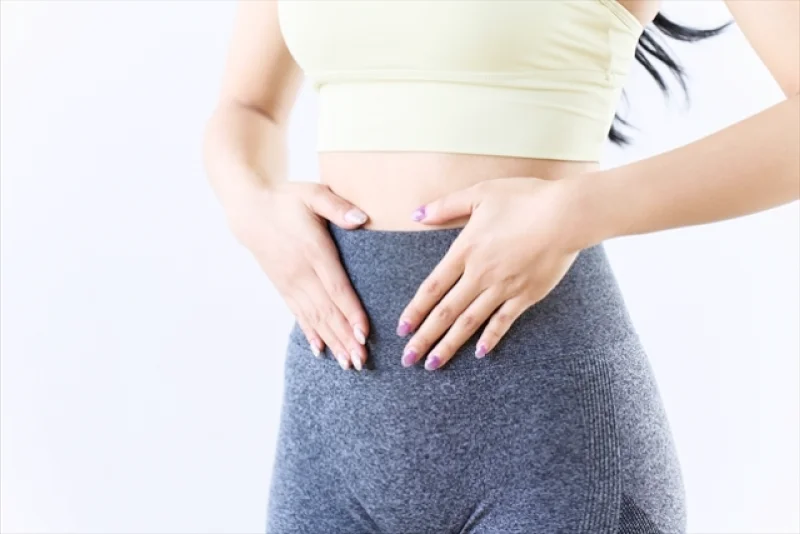 体型が戻ってきた女性